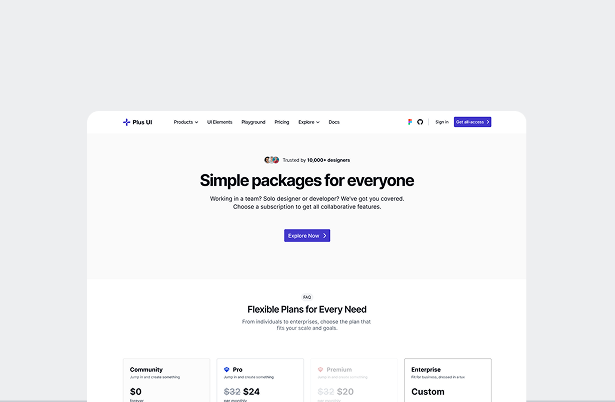 Landing Page